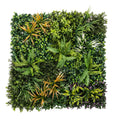 Artificial Hedge Panel for Garden Privacy and Low Maintenance Greenery 100 x 100 cm Green Outsunny
