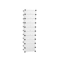10 Tier Cube Storage Organiser with Modular Shelves for Home or Office by Songmics