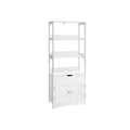 3 Tier Storage Cabinet with Open Shelves for Living Room or Office by Vasagle