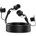 EV Charging Cable 10 Metre Type 2 Fast Charge for Easy Home and Public Use Black White