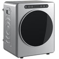 HOMCOM 5kg Compact 40-60℃ Tumble Dryer - Silver Tone