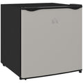 35L Mini Freezer Adjustable Temperature -24 to 14 Degrees Farenheit Silver by HOMCOM