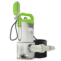 1100W Electric Submersible Water Pump with Float Switch for Ponds and Drainage Green AOSOM