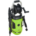 1800W High Pressure Washer 150 Bar with Adjustable Spray Nozzle and Hose Reel by Outsunny AOSOM