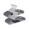 Heavy Duty Plastic Clothes Hangers Non Slip Space Saving Design for Wardrobes by Songmics