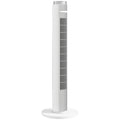 Tower Fan with Quiet Sleep Mode and App Control for Bedrooms and Living Rooms White AOSOM