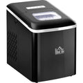Countertop Bullet Ice Maker, 12kg/24H, Auto Cleaning, Window Homcom