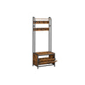 Coat Rack with Shelves and Shoe Storage for Entryway Hallway Organiser by Vasagle