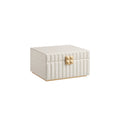 Two Tier Jewellery Box with Mirror and Organiser Storage Compartments by Songmics