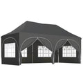 3x6m Pop Up Gazebo for Garden Parties And Events with Removable Sidewalls and UPF30+ Sun Protection Outsunny