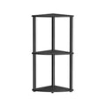 Black Songmics Home 5-tier toolless shelving unit, full view