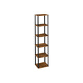 Six Tier Freestanding Storage Shelf with Easy Assembly for Home or Garage by Vasagle