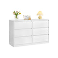Six Drawer Chest of Drawers with Ample Storage for Bedroom or Living Room by Vasagle