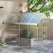 Image of a polycarbonate greenhouse 