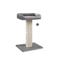 Tall Cat Scratching Post with Sisal Rope and Sturdy Base for Indoor Cats by Feandrea