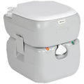 Portable Camping Toilet With Easy Flush and Odour Control for Outdoor Trips Grey