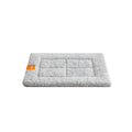 Warm Dove Grey Dog and Cat Bed 90 x 65 cm Soft Washable Pet Cushion by Feandrea