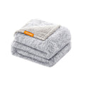 Extra Large Grey Ombré Waterproof Dog Blanket Soft Washable Pet Throw by Feandrea