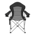 Folding Camping Chair With High Back & Cup Holders 61x93x108cm by SONGMICS Songmics