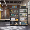 90x40x180cm 5 Tier Metal Racking Storage Shelves Adjustable Heavy Duty Shelving Unit Boltless Assembly by Songmics