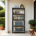 5 Tier Steel Shelving Unit for Garage and Home Storage Heavy Duty Design by Songmics