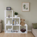 Staircase Bookcase Storage Shelf Unit with Open Display for Home or Office by Vasagle
