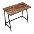 Compact Home Office Desk Sturdy Steel Frame Stylish Workspace 100x50x76cm by Vasagle VASAGLE