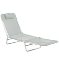 Foldable Sun Loungers with Adjustable Back for Outdoor Relaxation Outsunny