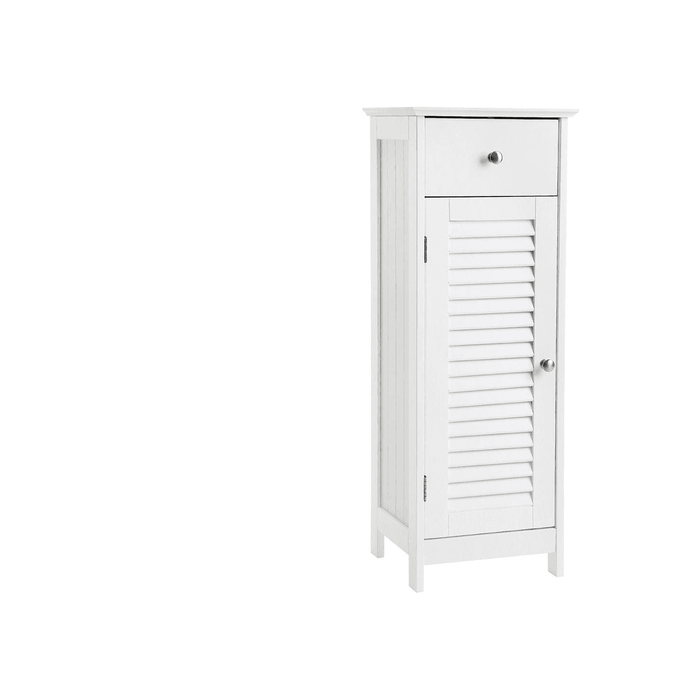 Vasagle White Freestanding Bathroom Floor Cabinet