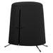 Image of a Waterproof Single Hanging Egg Chair Cover, Black