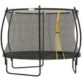 10ft Outdoor Trampoline with Enclosure Net and Spring Cover for Garden by SPORTNOW AOSOM