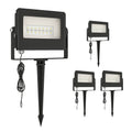 Garden Lighting Set with Remote Control for Easy Outdoor Mood Lighting Black Outsunny
