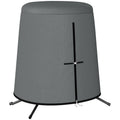 Grey Hanging Egg Chair Protective Cover 196 x 230 cm Weatherproof by Outsunny