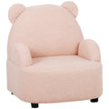 Bear Shaped Toddler Armchair for Bedroom or Playroom Ages 18 Months to 3 Years, Pink