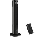 Tower Fan for Quiet Energy Efficient Cooling with 12 Speeds and Slim Design Black AOSOM