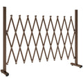 Outdoor dining table with weather-resistant surface for garden use grey AOSOM