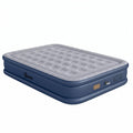 Double Air Bed with Built In Pump for Fast Comfortable Camping Sleep Grey