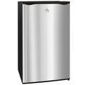 91 Litre Silver Under Counter Fridge Freezer with Chiller Box and Thermostat