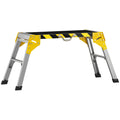 Foldable Workbench for Stable Home Cleaning and Repairs with Anti-Slip Surface Black