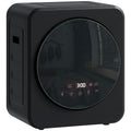 Compact Tumble Dryer for Small Spaces with Quick Drying and Wall Mount Option Black AOSOM