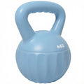 Kettlebell for Safe Home Strength Training with Anti Slip Handle 6 kg Blue AOSOM