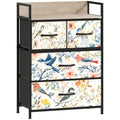 4 Drawer Chest of Drawers with Spacious Storage for Bedroom or Living Room White