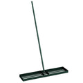 Lawn Levelling Rake with Wide Head for Smoothing Soil and Sand Green AOSOM