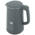 Electric Kettle with Fast Boil and Keep Warm Function for Busy Mornings 1.7L Grey Silver Homcom