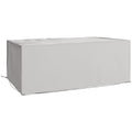 Grey Waterproof Garden Furniture Cover for Rectangle Table Set Heavy Duty 210x140x80cm