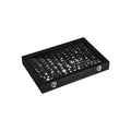 Glass Top Jewelry Box 12 Slots Songmics