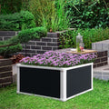 Plastic Planter Boxes Outsunny