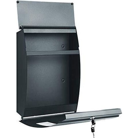 Wall Mounted Lockable Letter Box with View Window