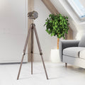 Vintage Tripod Floor Lamp, Photography Spotlight Homcom