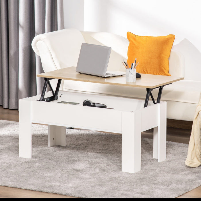 Lift Top Storage Coffee Table for Living Room